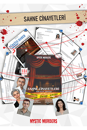 Planet Butik Detective Murder Solving Game-Props Murders