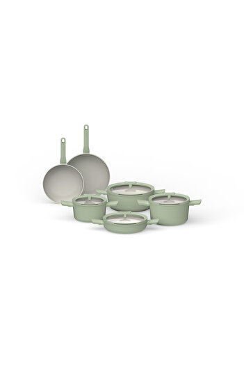 Berghoff Leo Balance 10 Piece Sage Cookware Set