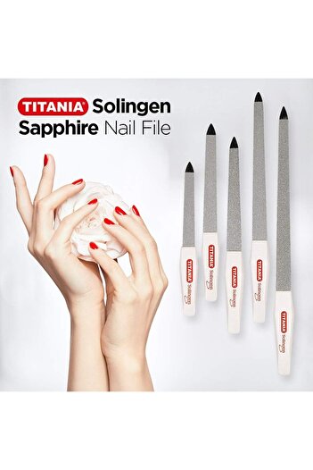 TİTANİA Titania Solingen sapphire - nail file 4“