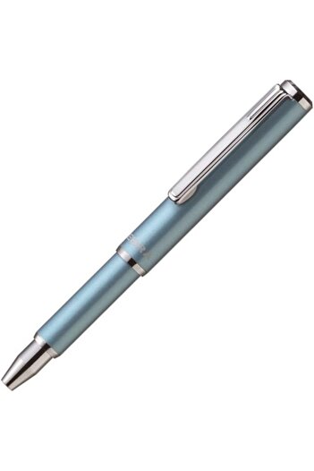 Zebra Technologies Zebra SL-F1 Mini Ballpoint Pen, 0.7 mm, Light Blue Body, Black Ink