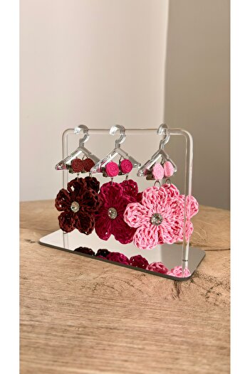 BAGS Mega September Special Summer Deal Denni̇s’M Handmade Stone-Set Daisy Earrings