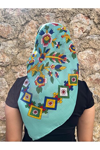 Sobe Hediyelik Çengelköy Yazma – 100X100 Veil Suitable for Dowry and Daily Use