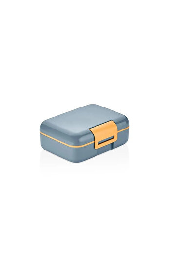 Hesaplı Kasa 6 Bölmeli Lunch Box, Yemek Kabı, Beslenme Kutusu, Mavi