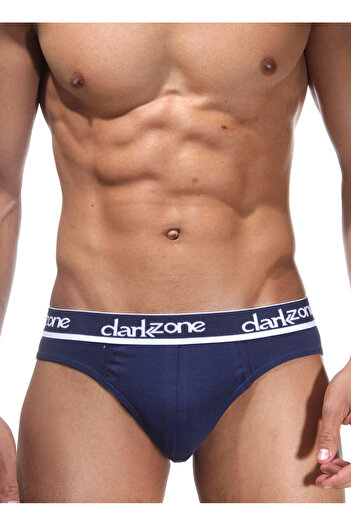 darkzone Men's Elastic Navy Blue Slip Dzn6304