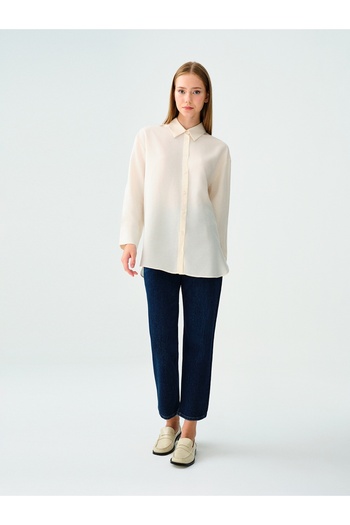 Loft Stone Colored Women's Shirt - Lf 2037074