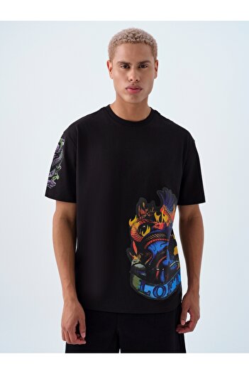 Loft Ανδρικό T-Shirt Loose Fit - K.Sle