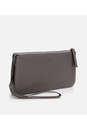 Hotiç Genuine Leather Gray Men's Bag