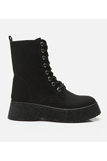 Hotiç Women's Black Flat Boots