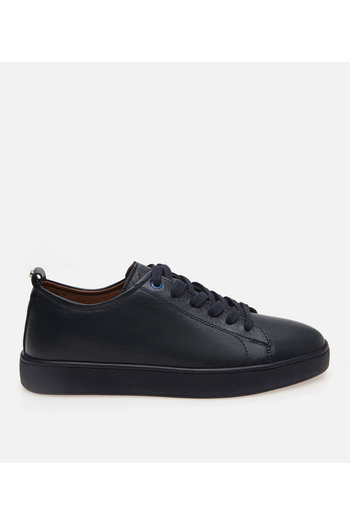 Yaya by Hotiç Men's Leather Yaya Navy Blue Casual Shoes