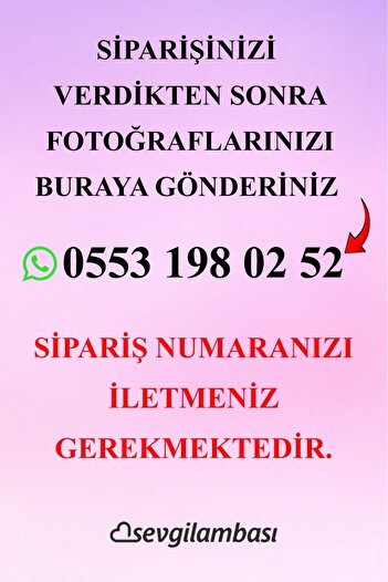 SEVGİLAMBASI 3 Pieces of Photo Christmas Tree Ornaments - Illustrated Pine Tree Gift Decoration