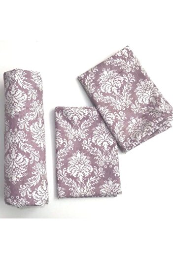 pınarhome collectıon Fabric Fitted Sheet for Pad Beds + Pillow Case with Cover (Corner Depth 30 Cm) New Season***