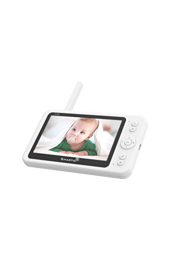 SMARTIC Audio-video baby monitor, 300m range, automatic night mode, two-way communication