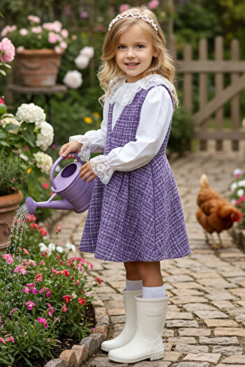 Parla Kids Rochie Valeria Liliac pentru fete