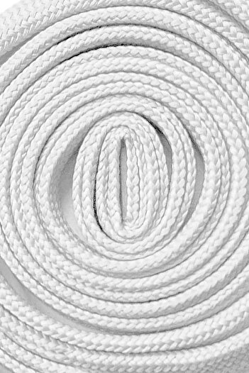 Shoes Center White 1 cm Thickness 1 Pair Flat Sports Shoe Laces