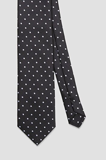 Abbate Tie 8 cm Microfiber Polyester Red Men's Patterned Tie