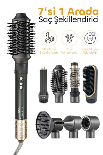 wimi 7-Headed Air Blowing Hair Styling Compact Hair Dryer