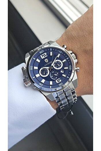 Raymond Rym-4702 Men's Sports Watch Ss-Bl