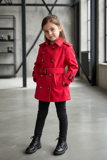 HC Kids Wear CHILDREN'S TRENCH COAT