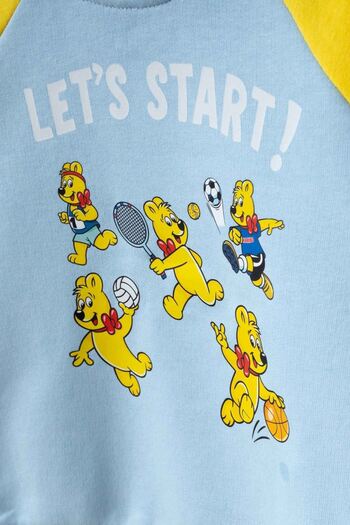 Haribo 2-8 Years Old Licensed Boy's Sweatshirt-Yellow