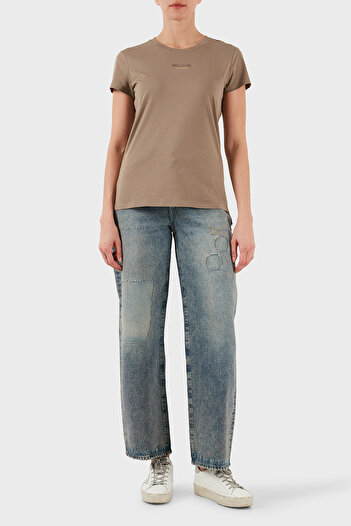 Armani Exchange Cotton Relaxed Fit Regular Waist Straight Leg Jeans Denim Pants Xw000100 Af14483 Mb