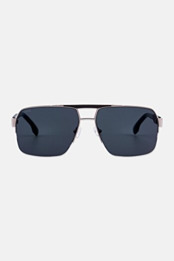 BOSS Men 2080106LB60MT Aviator Sunglasses, Grey