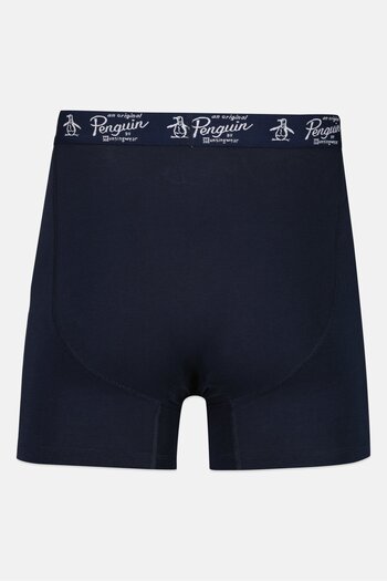 Original Penguin Men 4 Pcs Brand Logo Boxer Briefs, Multicolor