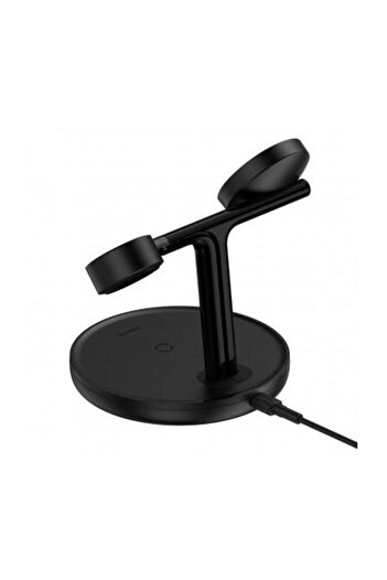 Baseus Swan 3in1 Wireless Charger 15W 1.67A Black WXTE000101