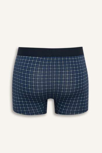 DeFacto Regular Fit Puantiye 3'lü Boxer F9031AX25AU