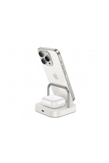 Hoco Wireless Charger CQ16A 3in1 15W 1.67A White