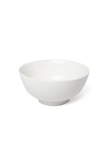 SQUALO Elegant white porcelain bowl (12 pieces) - 17.6x17.6x8.5 cm
