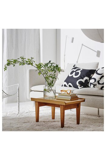 IKEA GUTTANE Side table, oak, 58 x 39 cm