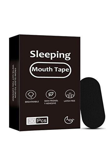 L&Wen Sleeping Mouth Tape, Breathing Correction to Reduce Snore Patch Pain-Free Removal, 30Pcs