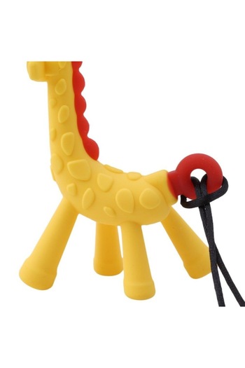 Zamo Jucarie Dentitie pentru Bebelusi, Zamo, Baby Giraffe, Educativa, pentru Dureri Gingivale, fara BPA,