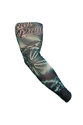 Zamo Maneca Tatuaj, Zamo®, Jesus Pride, Material Sintetic si Elastic, 39x8cm, Marime Universala