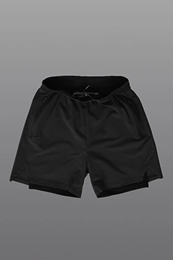 GRAVITY RESISTANT Gr Fitness 2in1 Sports Shorts with Leggings |   Hidden Pocket Detailed