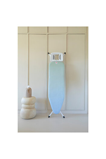 Brabantia Ironing Board B 1008892, 124x38 cm, 7 positions, Large iron stand, Green/Light Blue