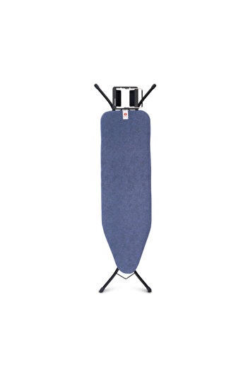 Brabantia Ironing Board B 1003336, 124x38 cm, 7 adjustable positions, Iron stand, Blue