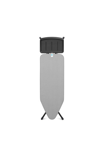 Brabantia C 1003372 Ironing Board, 124x45cm, 7 adjustment positions, Steam generator stand, Metallic