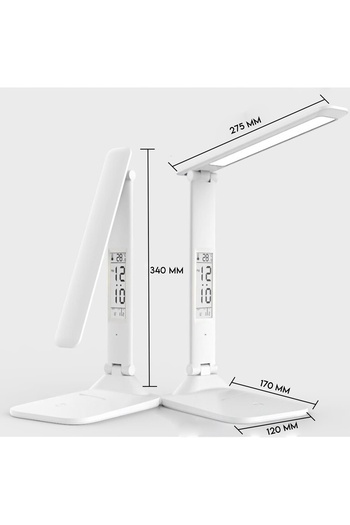 Other LED Desk Lamp with Shade, Office Lamp, Clock, Temperature, School