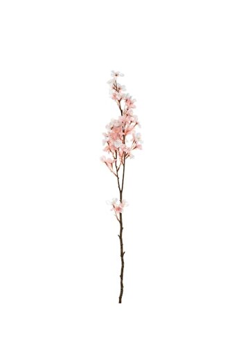 SHOPIENS Artificial Decorative Almond Branch with Pink Flowers, 60 cm -