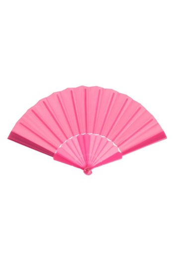 SHOPIENS Plastic Fan Shopiens®, Pink Color, 23 cm