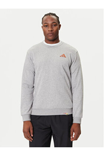 adidas Men's Sweatshirt Multicolor SPORTSWEAR-JM6503 MGREYH
