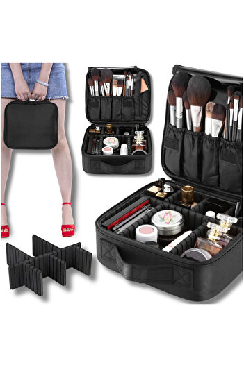 Other Large and spacious travel toiletry bag organizer with cosmetic compartments
