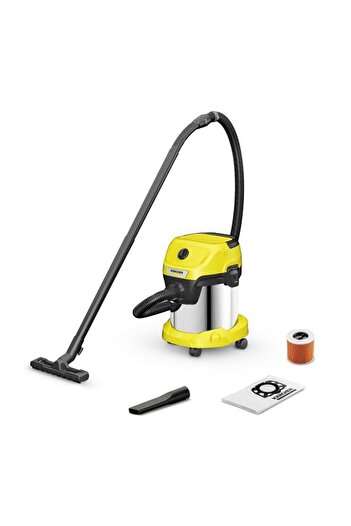 Karcher Karcher vacuum cleaner, Pull and Push system, wet and dry vacuuming, textile bag, blowing function...