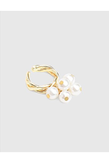 İLVİ Leonie White Women's Ring