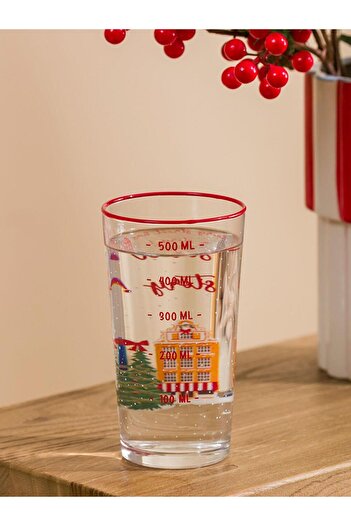 LC Waikiki Printed Glass Cup 500 ml (W5)
