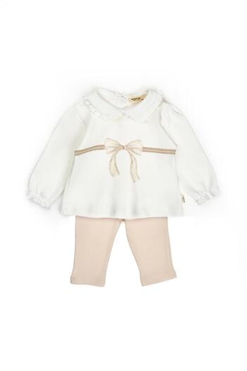 BabyCosy Organic Wear Baby Bottom and Top Set 100% Organic Cotton, Baby - Newborn - Csy8153