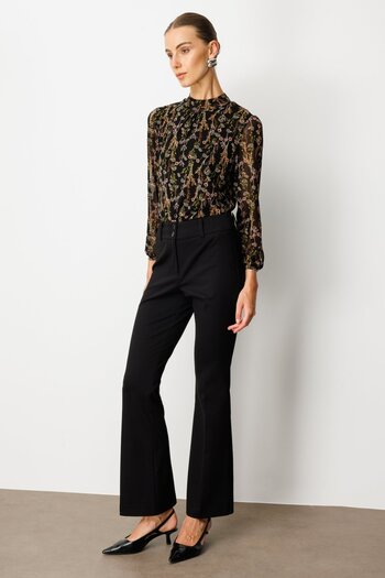 Ekol Spanish Leggings Without Pockets 1081-25K Black