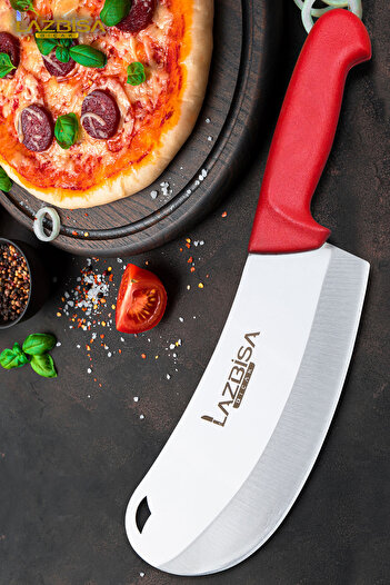 LAZBİSA Silver Serisi Mutfak Bıçak Seti Pide Börek Pizza Salata Bıçağı Günlük Kullanım HDS-60