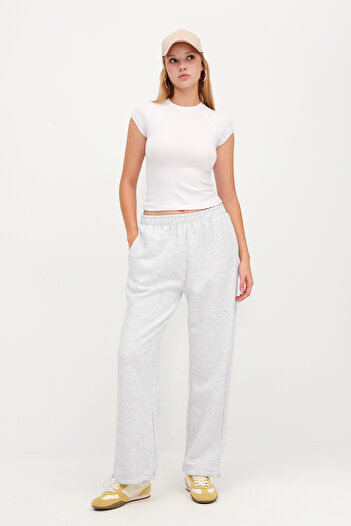 Addax Elastic Cuffed Ribbed Tracksuit Eşf10512